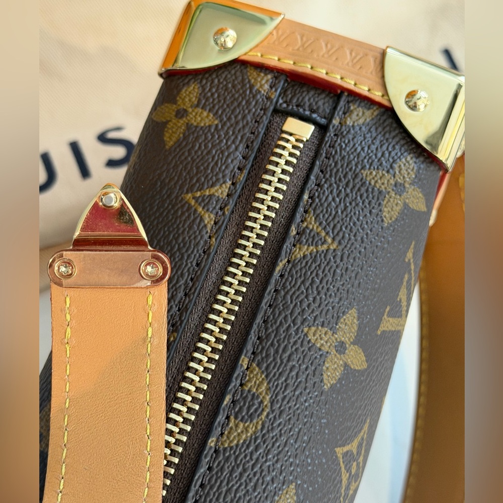 Louis Vuitton Monogram Side Mini Trunk PM ~ Gently Used w/ Box, Dust Bag 2 COA’s - Picture 11 of 16